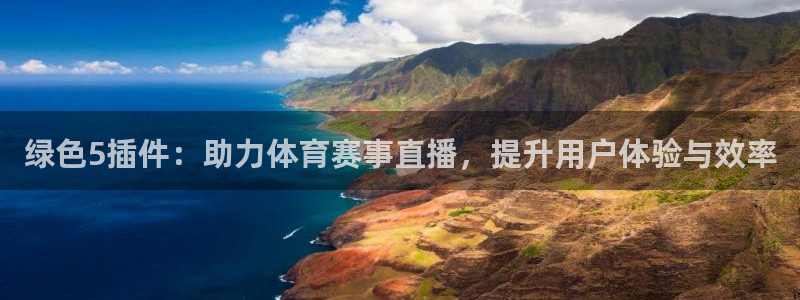 绿色5插件：助力体育赛事直播，提升用户体验与效率